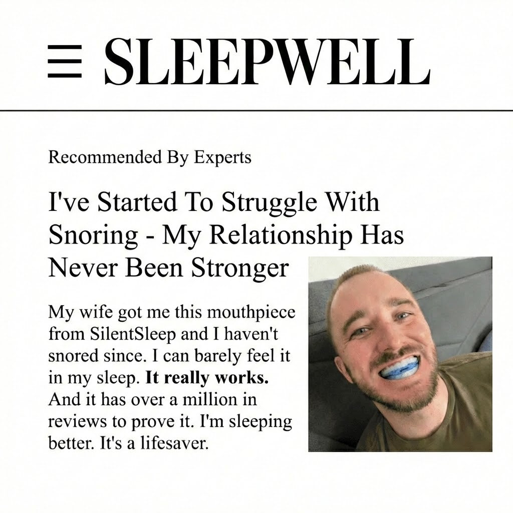 SilentSleep Anti-Snoring Mouthpiece Universal Fit