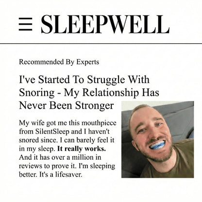 SilentSleep Anti-Snoring Mouthpiece Universal Fit
